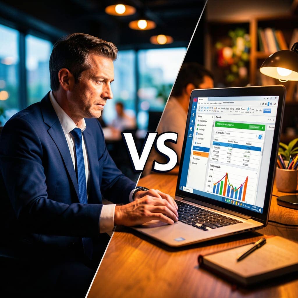Expert-comptable vs. logiciel de comptabilité : quel est le meilleur choix pour votre entreprise ? cabinet d'experts comptable contre logiciel de comptabilité, lequel choisir ?
