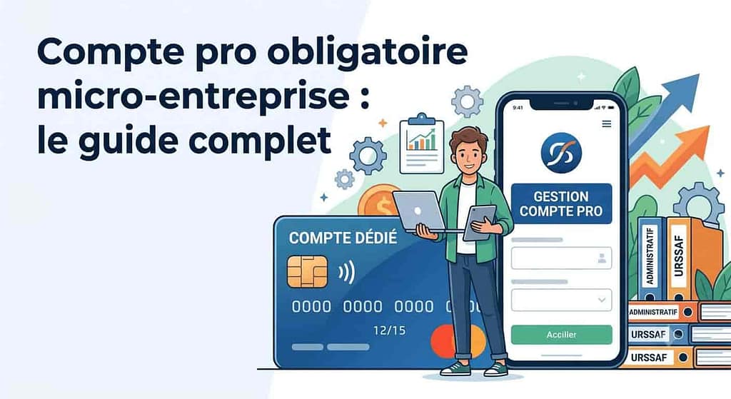 Compte pro obligatoire pour une micro-entreprise : le guide complet Un compte pro devient ncecessaire pour les mixcri entreprises à partir d'un niveau de CA