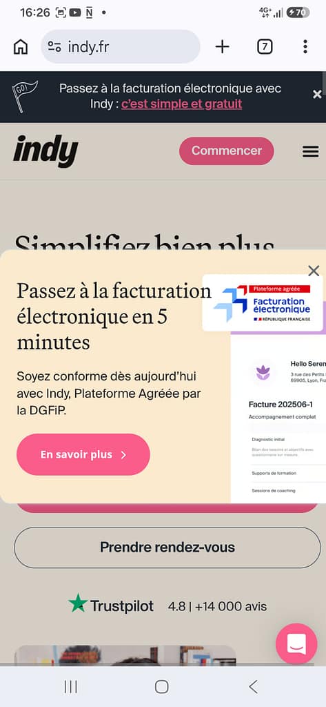 Indy – Le champion de l'autonomie par l'IA Screenshot 20260626 162655 Chrome